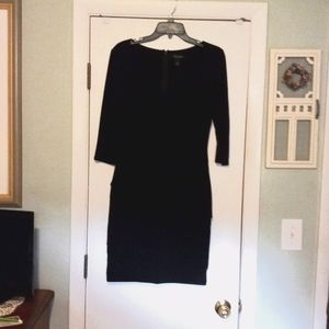 White house Black Market Black dress